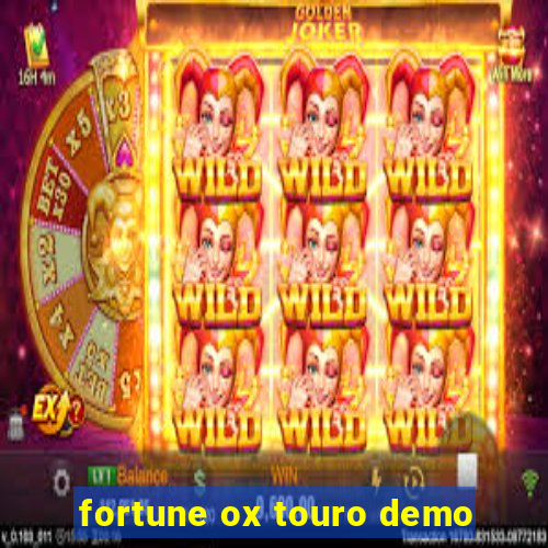 fortune ox touro demo